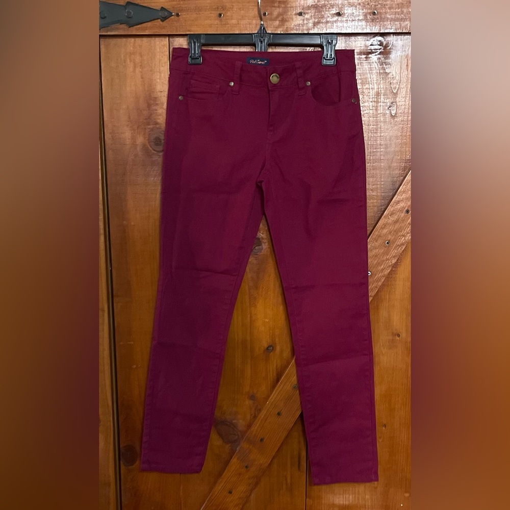 NWOT Red Camel Colored Jeans Sz 7 Juniors